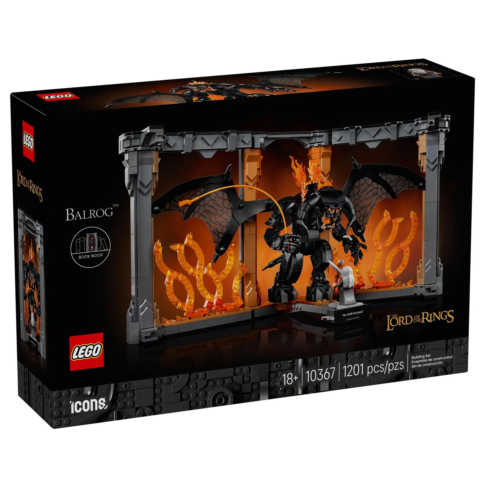 Der Herr der Ringe: Balrog Bücherstütze