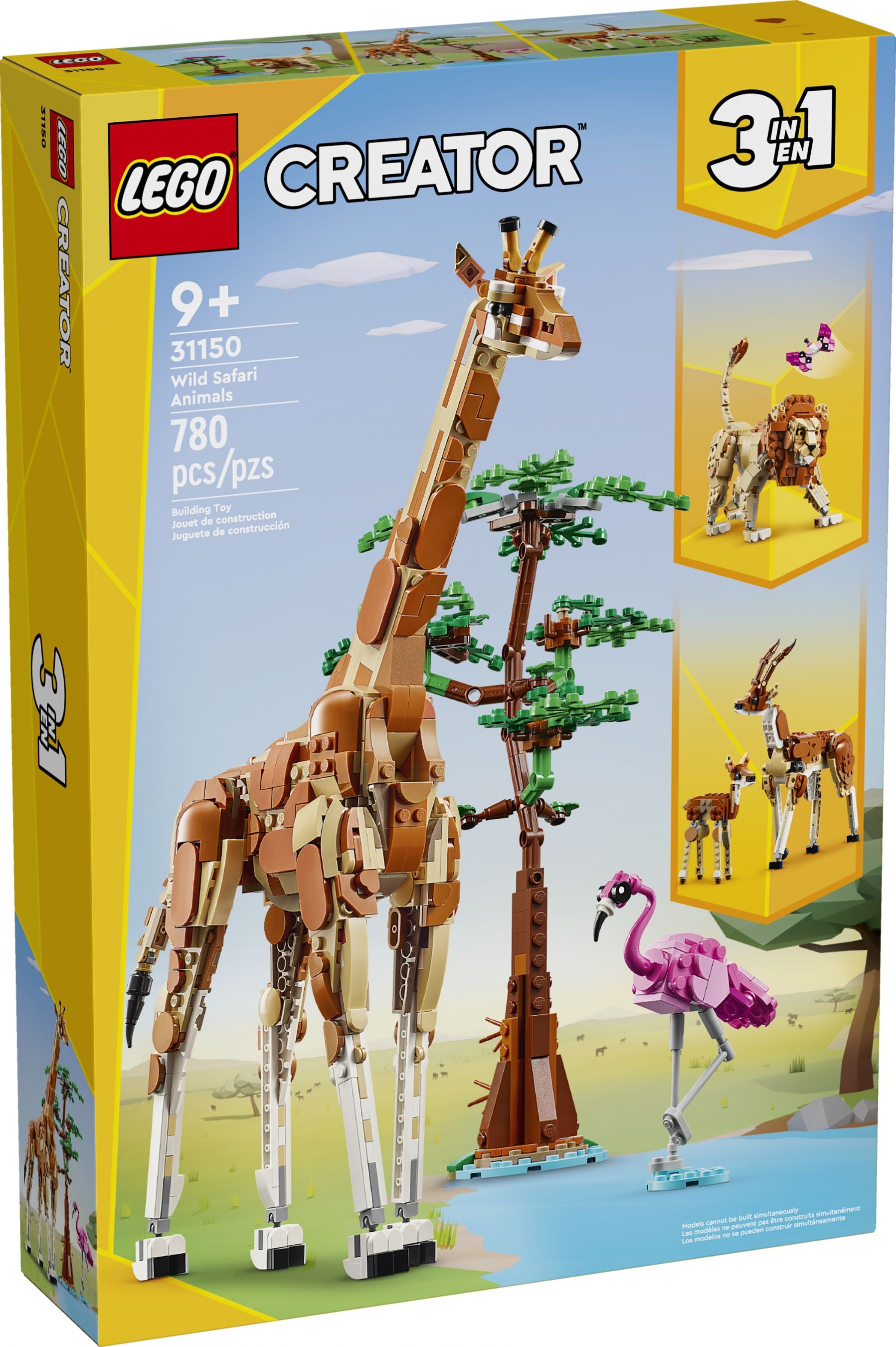 Tiersafari 3-in-1-Set