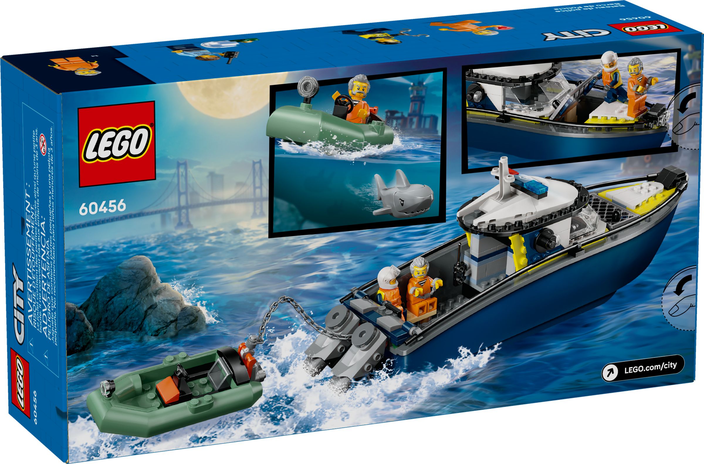 Verfolgungsjagd im Polizeiboot