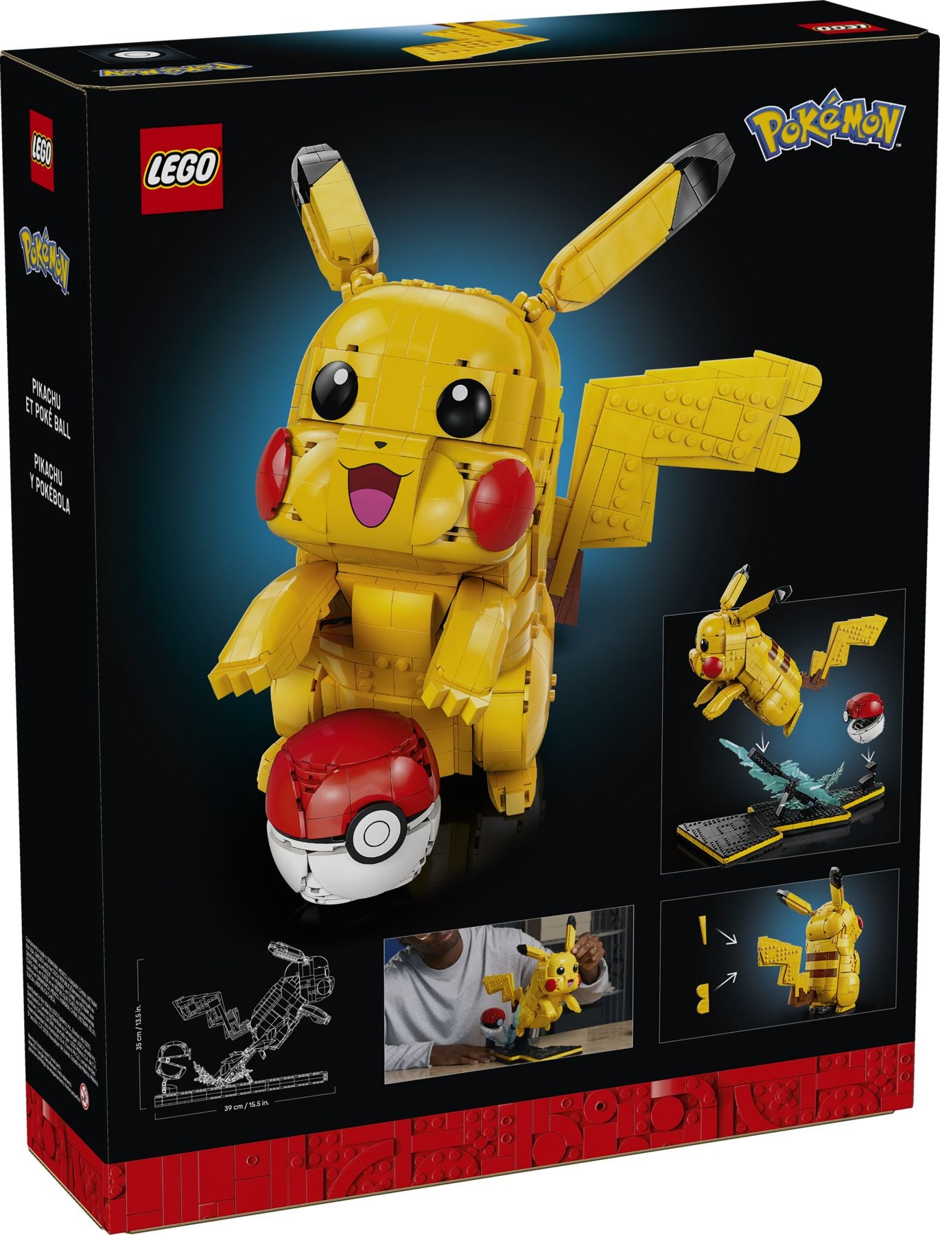 Pikachu und Pokéball