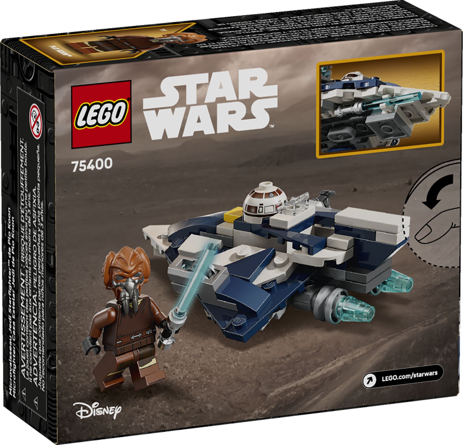 Microfighter Jedi de Plo Koons