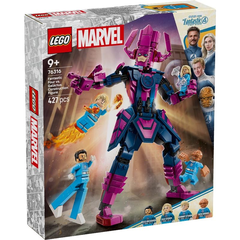 Fantastic Four vs. Galactus Construction Figure