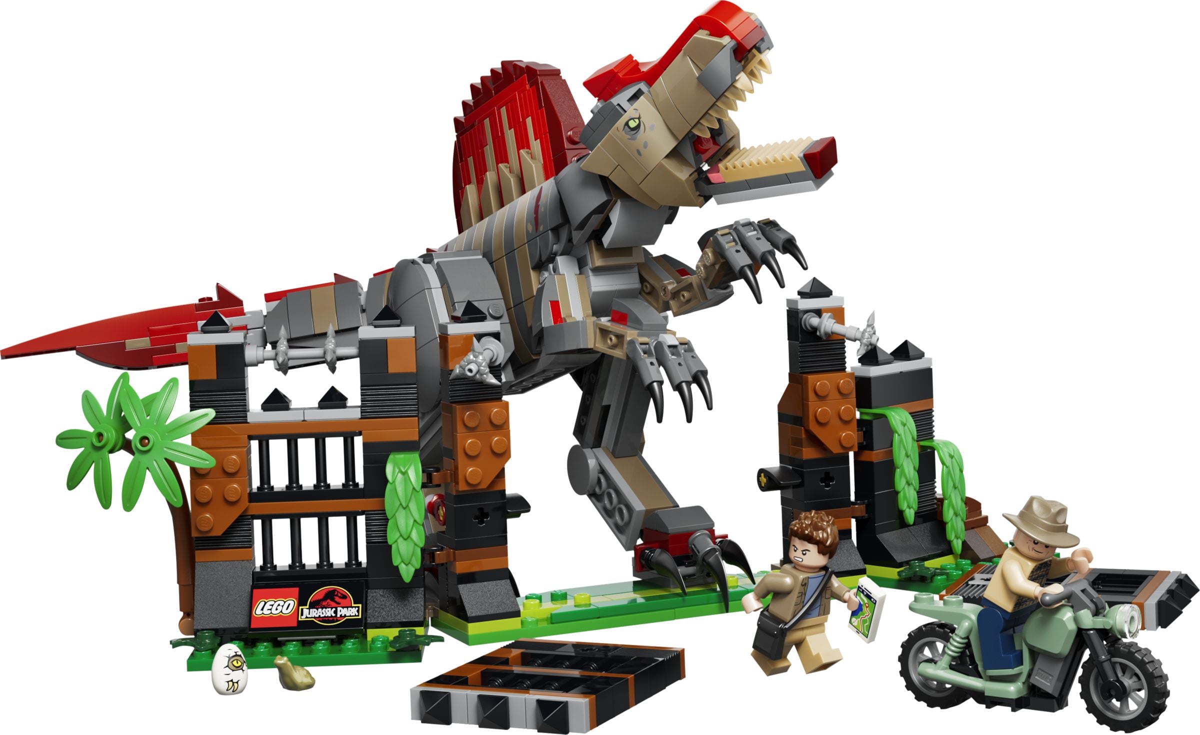 Flucht des Spinosaurus