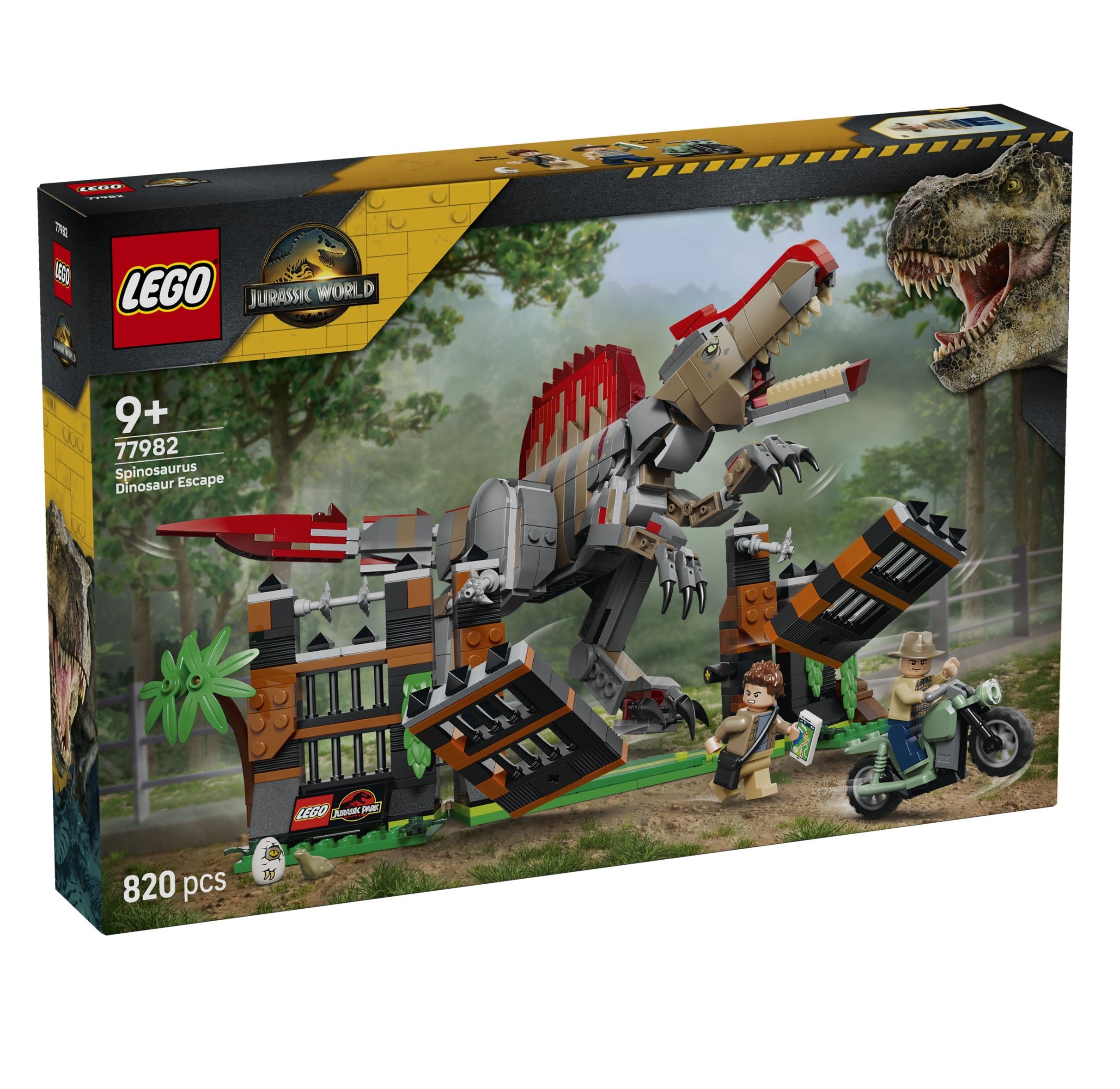 Flucht des Spinosaurus