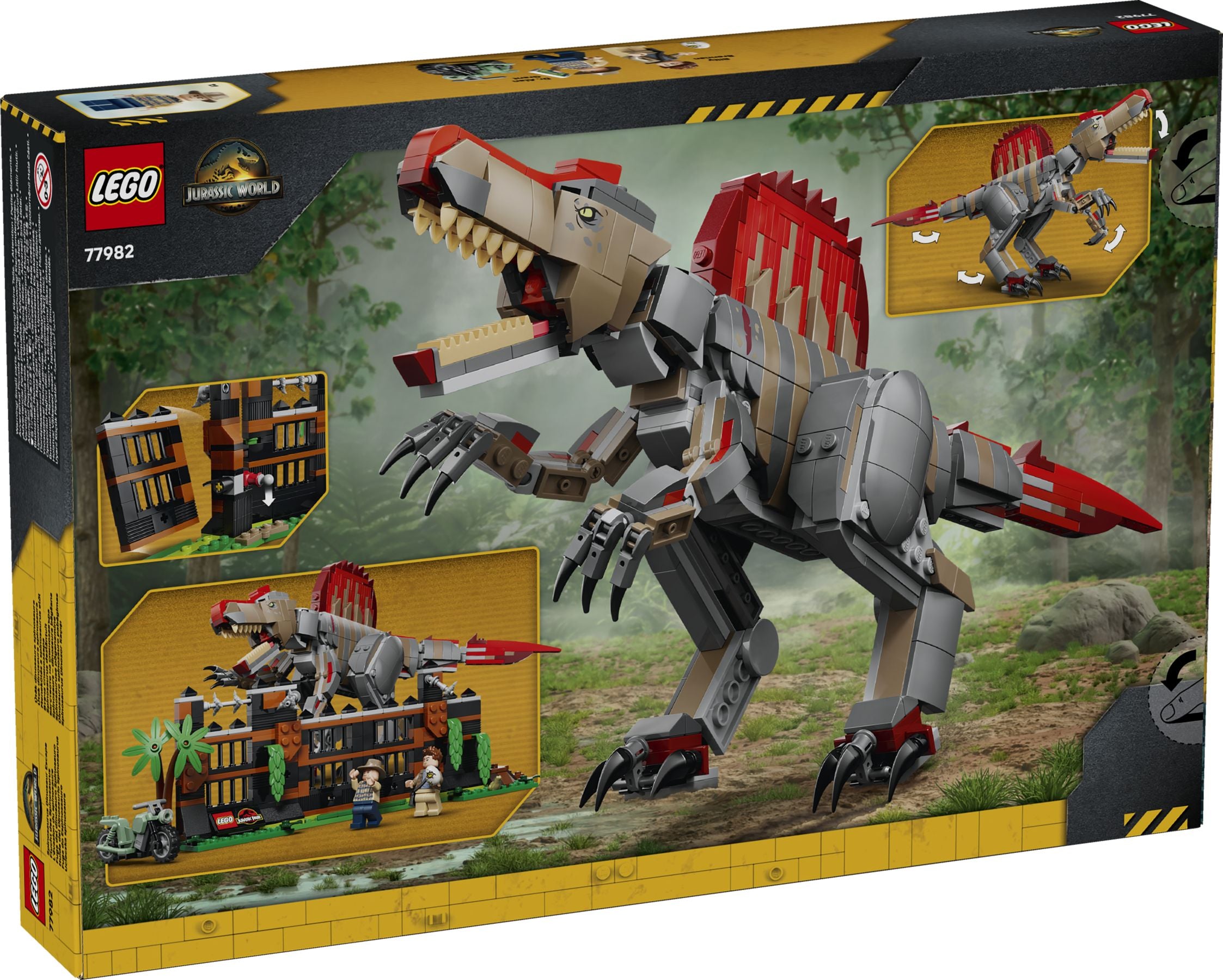 Flucht des Spinosaurus
