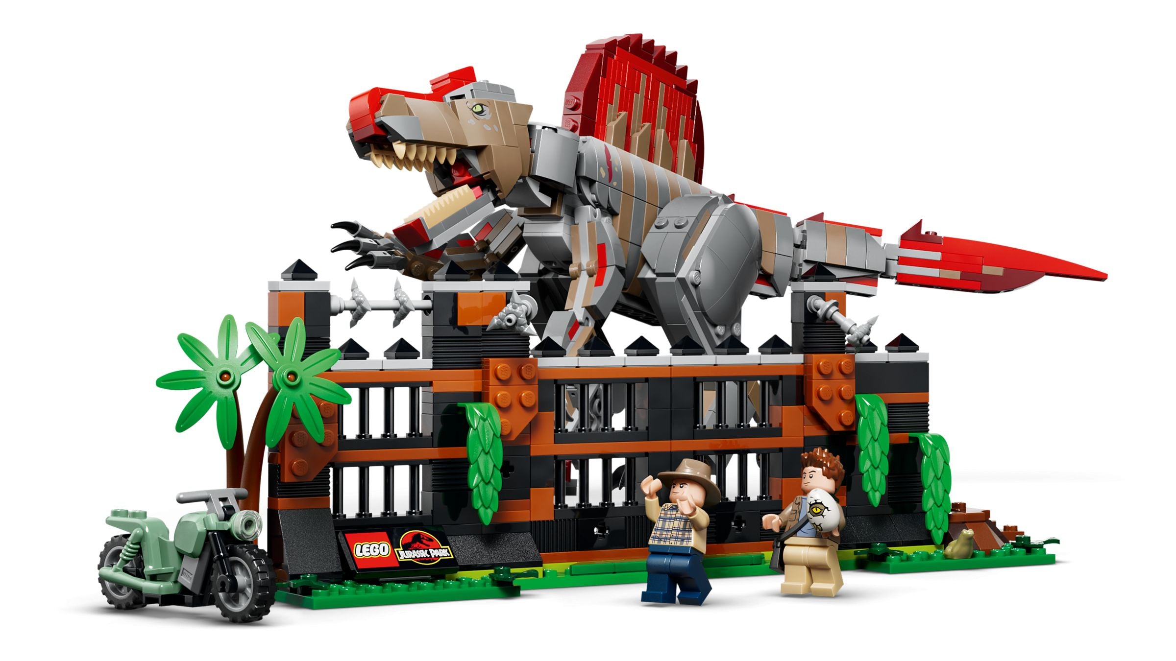 Flucht des Spinosaurus