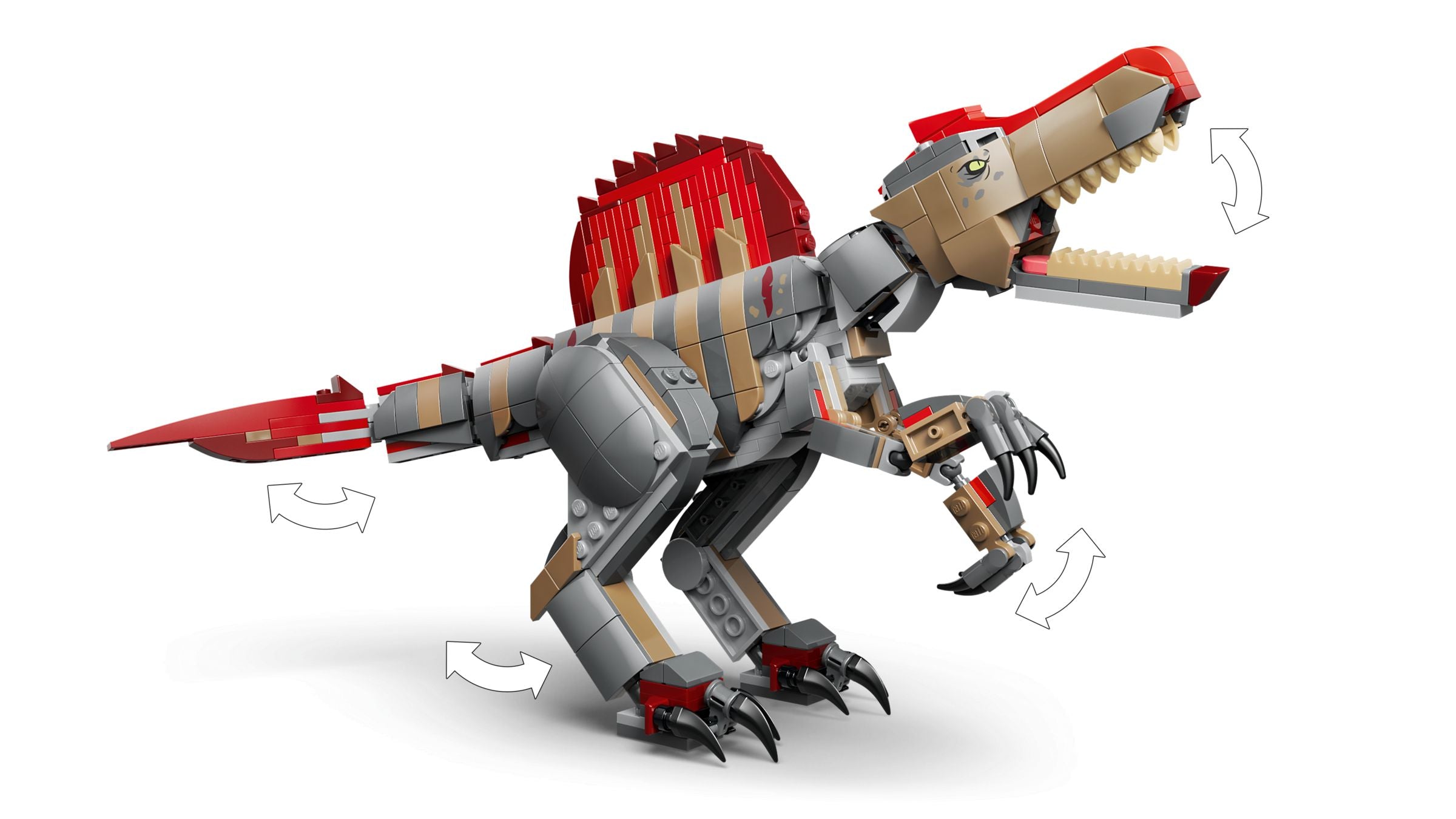 Flucht des Spinosaurus