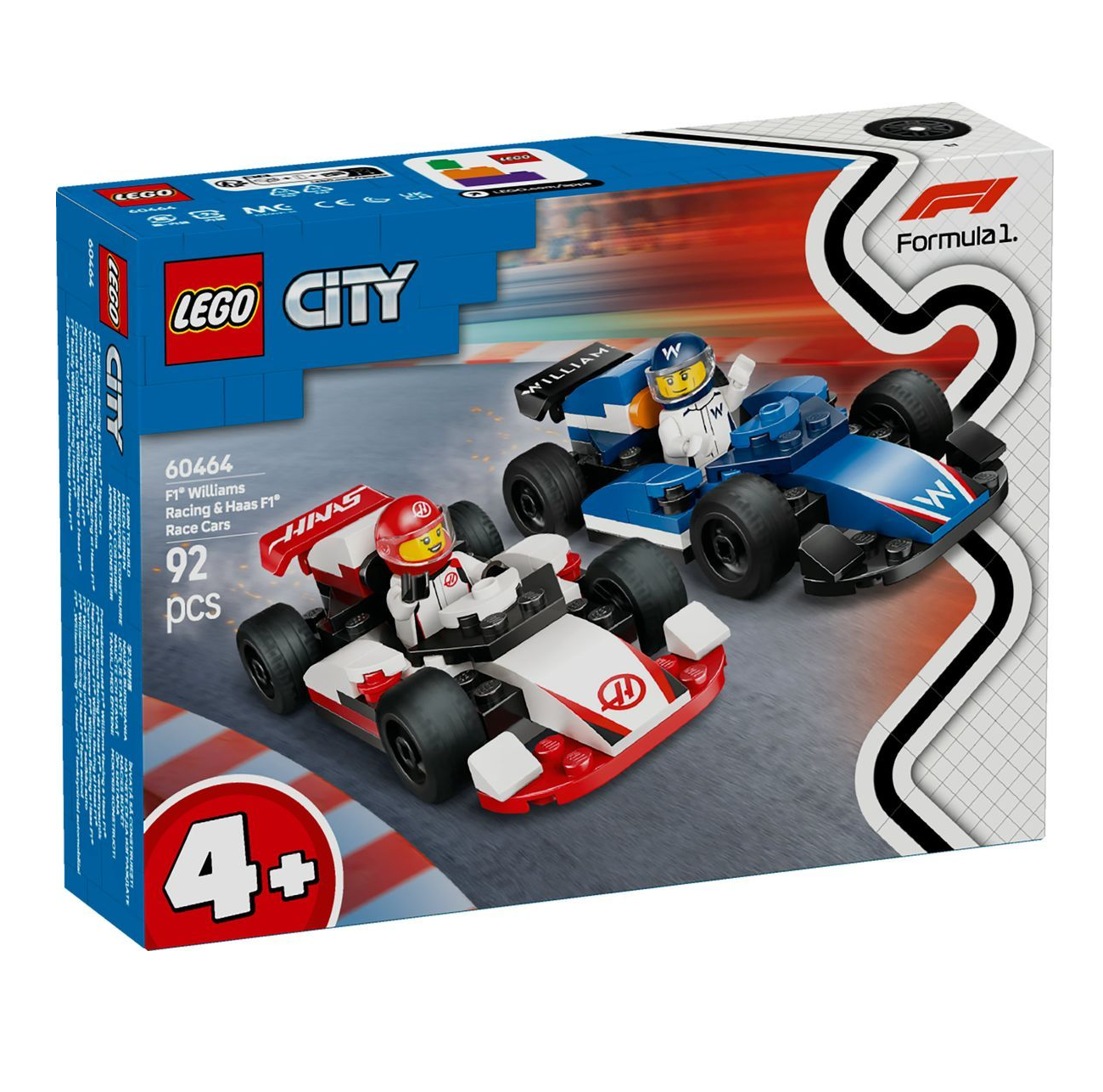 Monoplaces de Formule 1® Williams Racing et Haas F1®