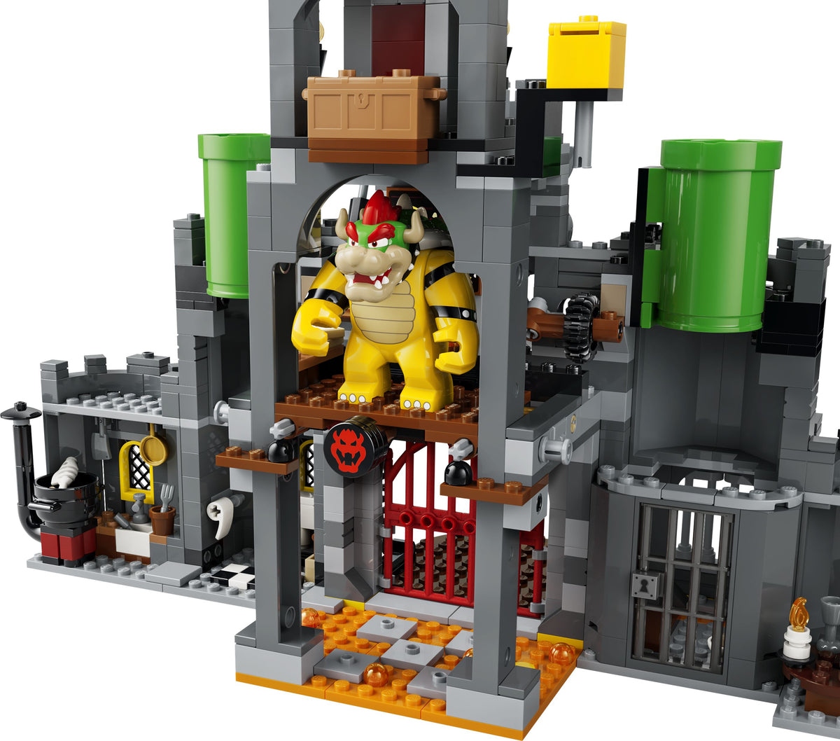 Feuer-Mario & Bowsers Festung