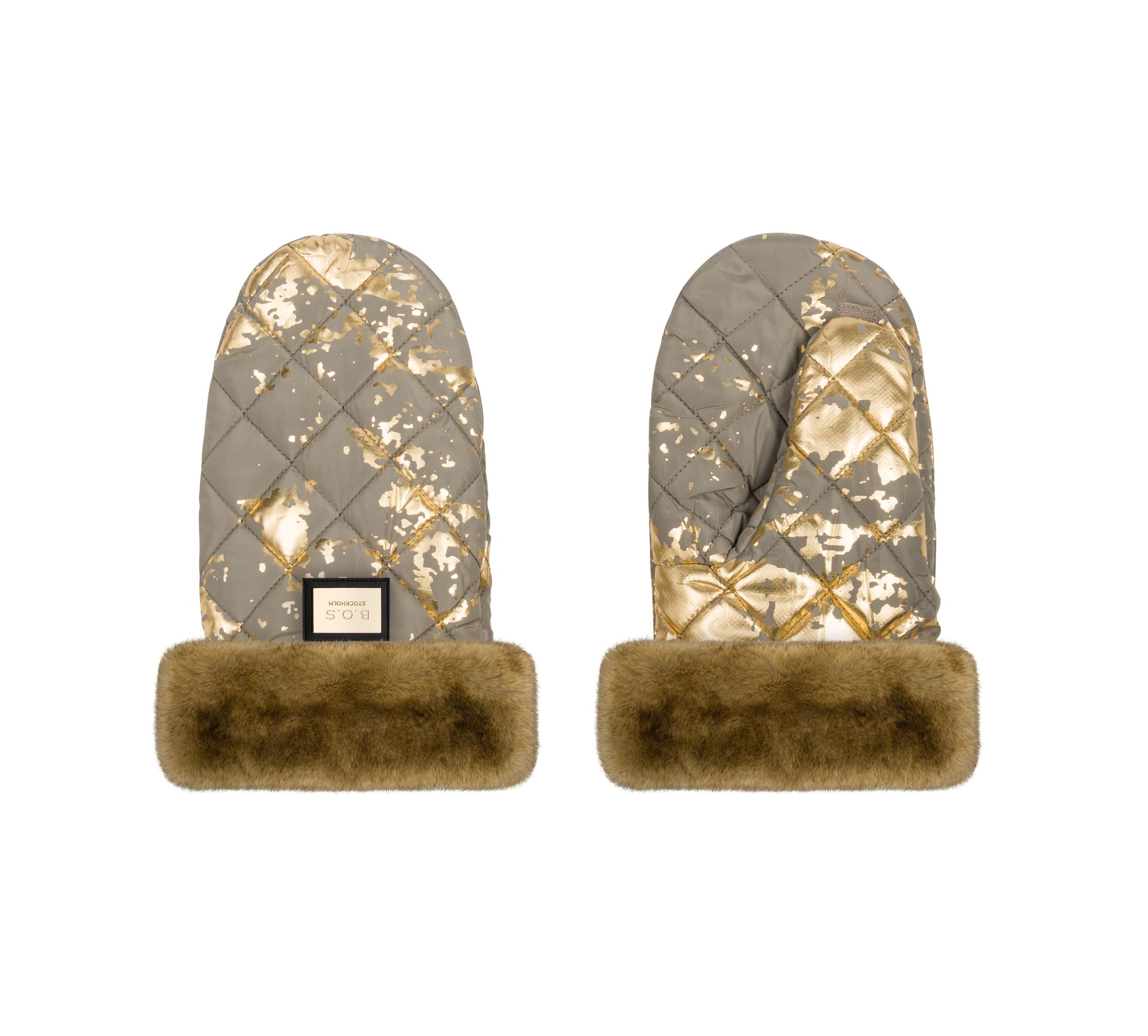 Schiebehandschuhe Khaki Golden