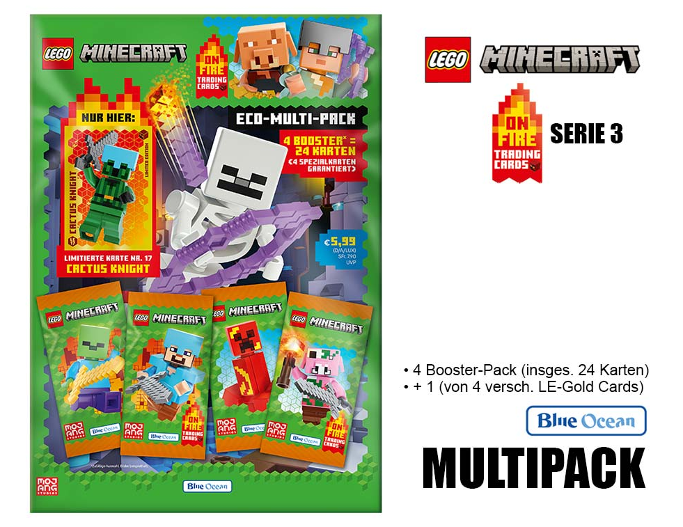 MINECRAFT „On Fire“ TC 3 – MULTIPACK