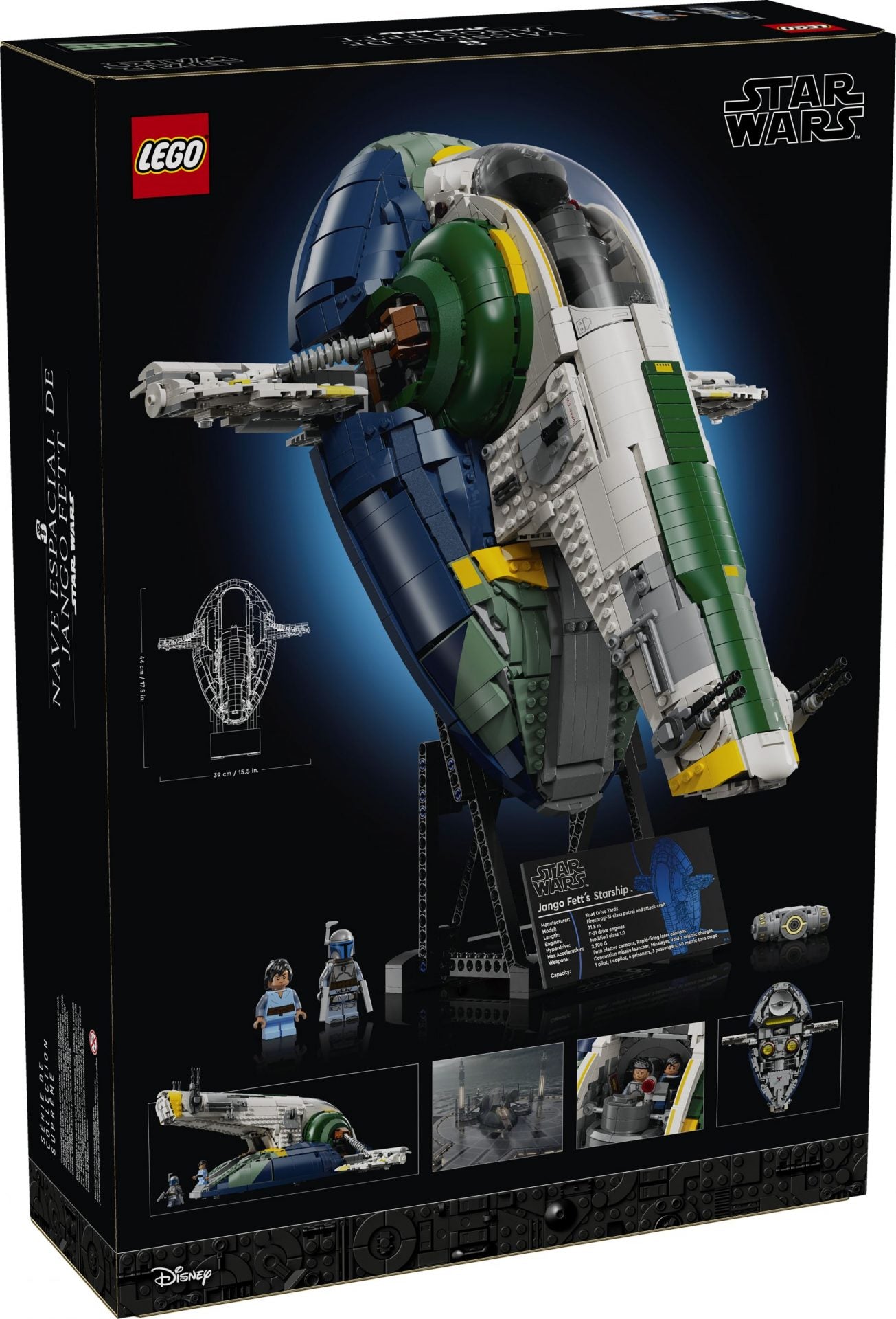 Jango Fett's Firespray-class starship