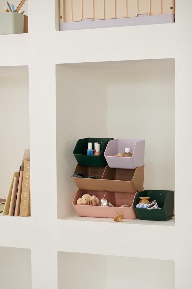 Organiseur de bureau Rosemary M, lot de 2, bleu baleine