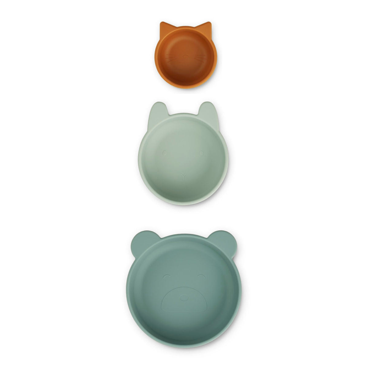 Joana tableware set 4 pieces Cat Apple Red