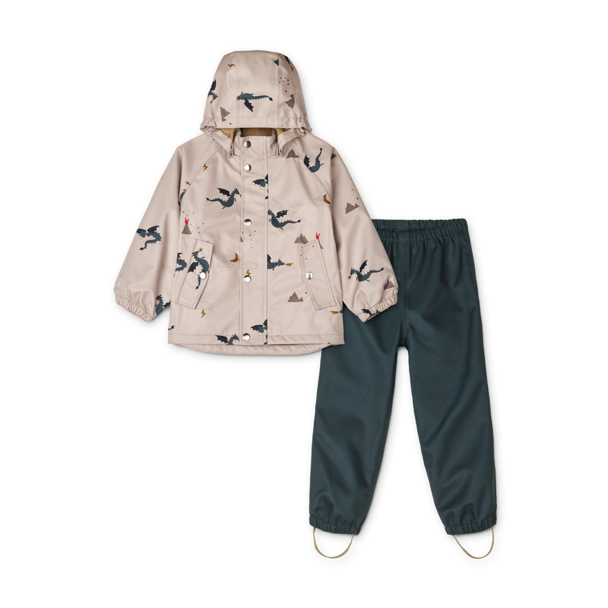 Parker Softshell Regenbekleidungsset Drachen
