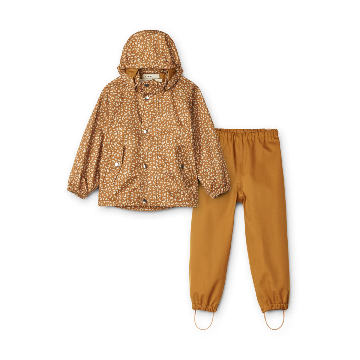 Parker Softshell Regenbekleidungsset Leo Caramel