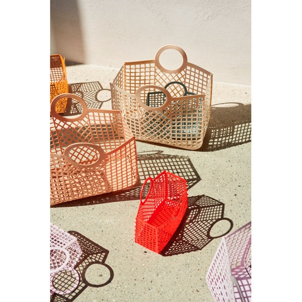 Sac Bloom Basket grand format avoine
