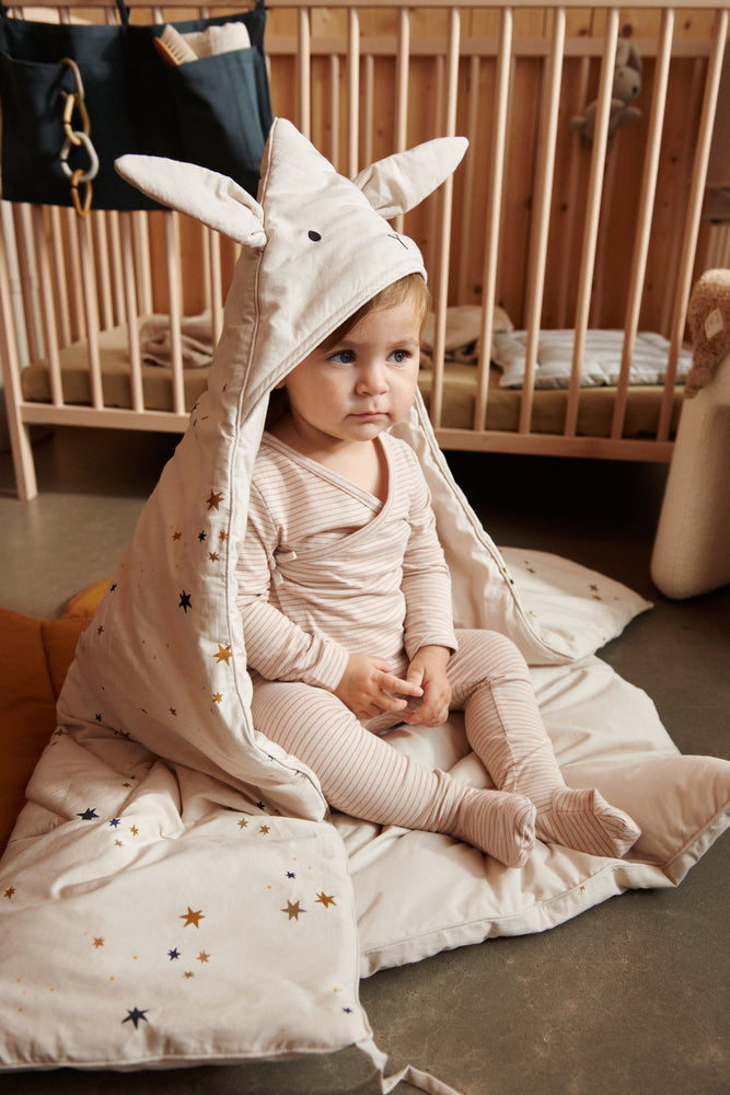 Daxton Babywrap Decke Sandy Sternchen