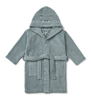 Lily Bathrobe Monster Blue Fog