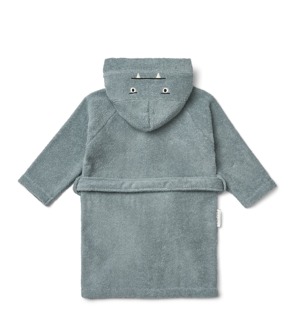 Lily Bathrobe Monster Blue Fog