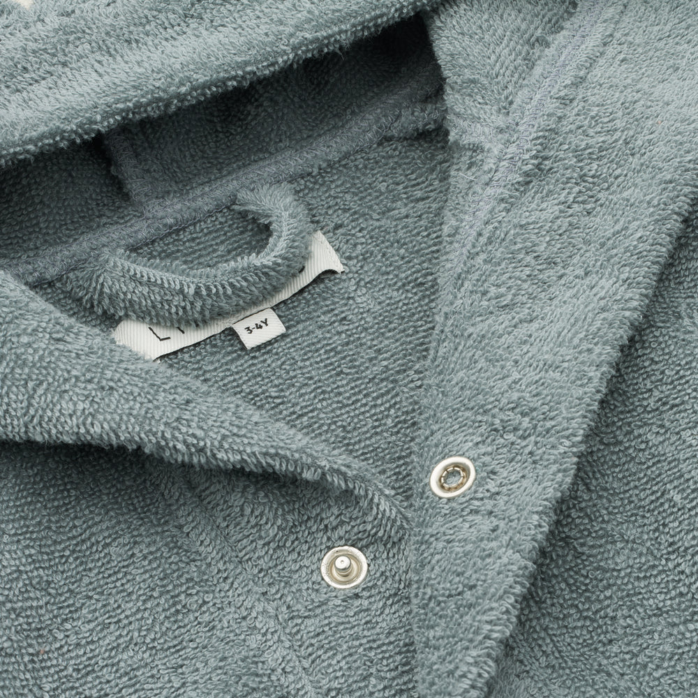 Lily Bathrobe Monster Blue Fog