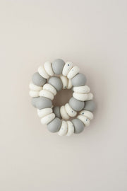 Lot de pailles en silicone Zoe, bleu multicolore
