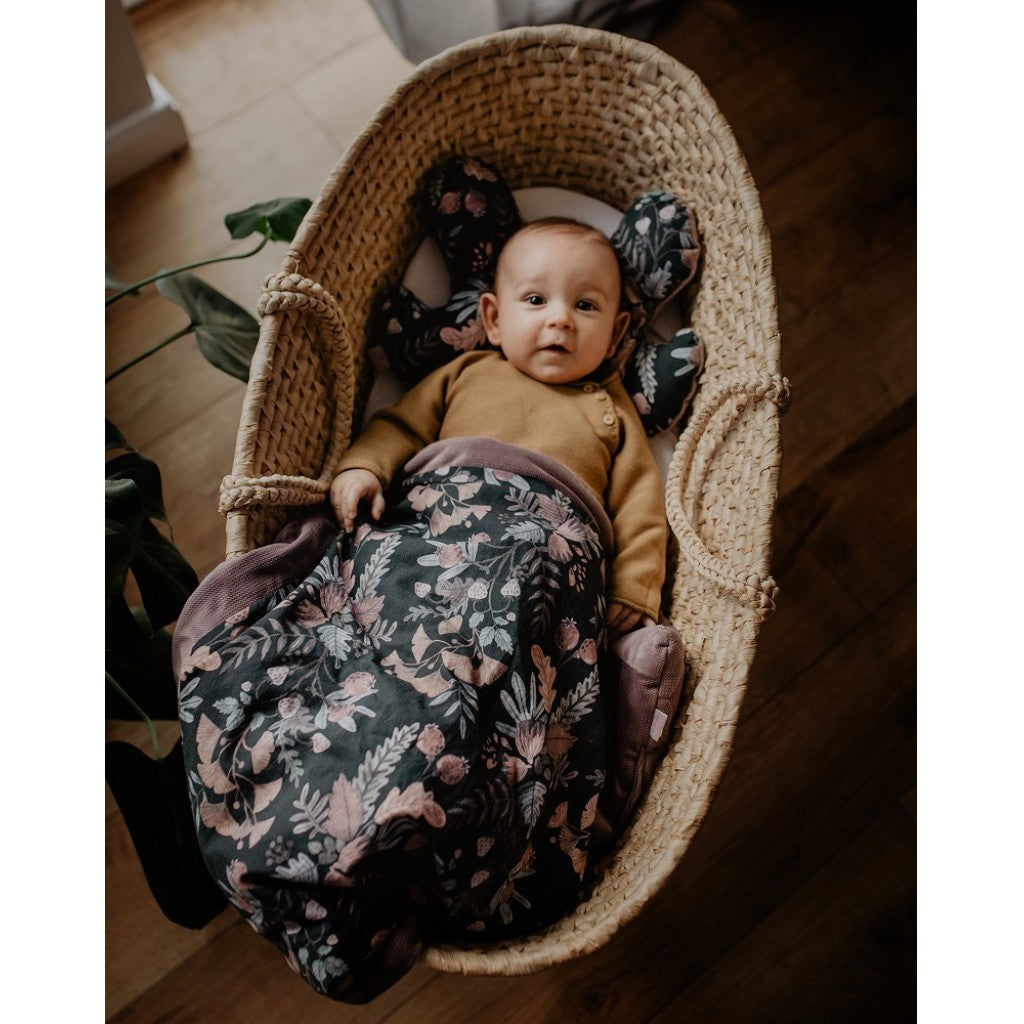 Babykissen- und Deckenset Secret Garden