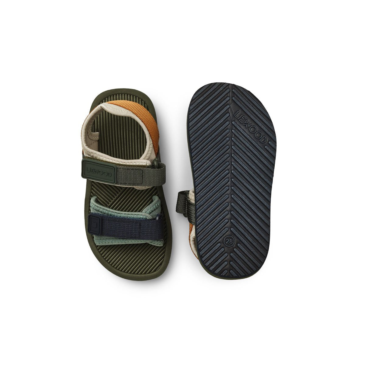 Monty Sandale extraleicht Hunter Green Mix
