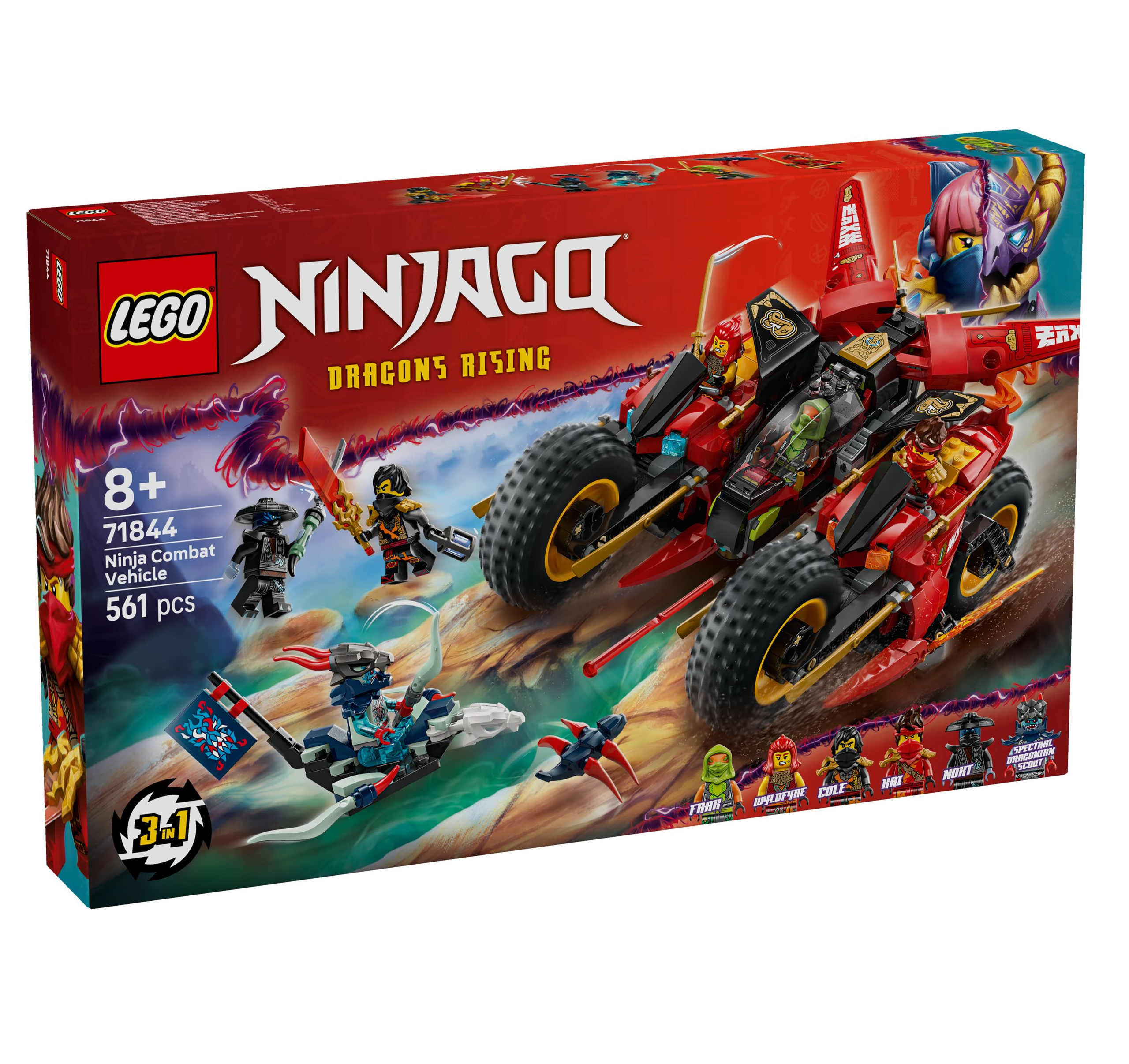 Ninja action car