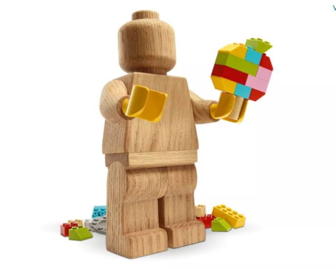 Holz-Minifigur
