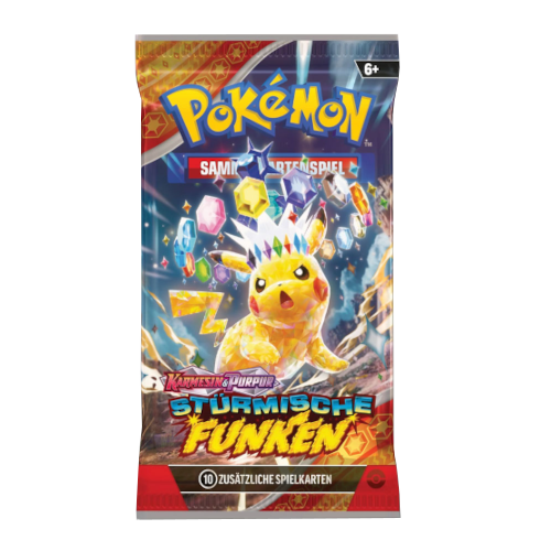 SV08 Stürmische Funken Booster, 1 Pack