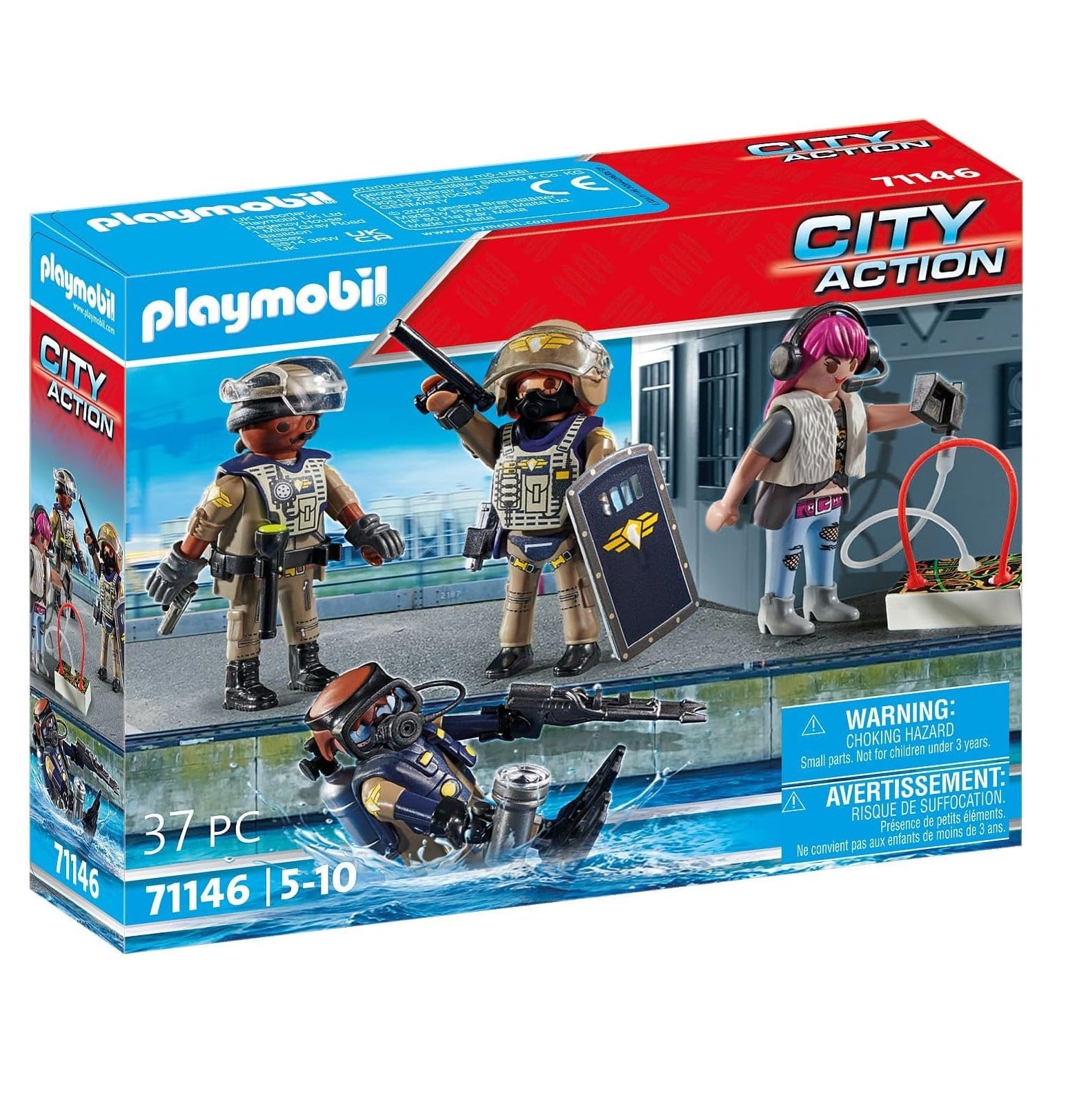 SWAT Figuren Set