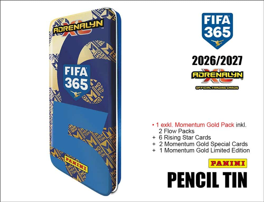 Panini FIFA 365 2026/2027 TC Adrenalyn XL – PENCIL TIN