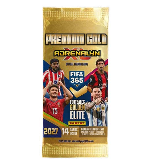 FIFA 365 2026/2027 TC Adrenalyn XL – PREMIUM GOLD PACK