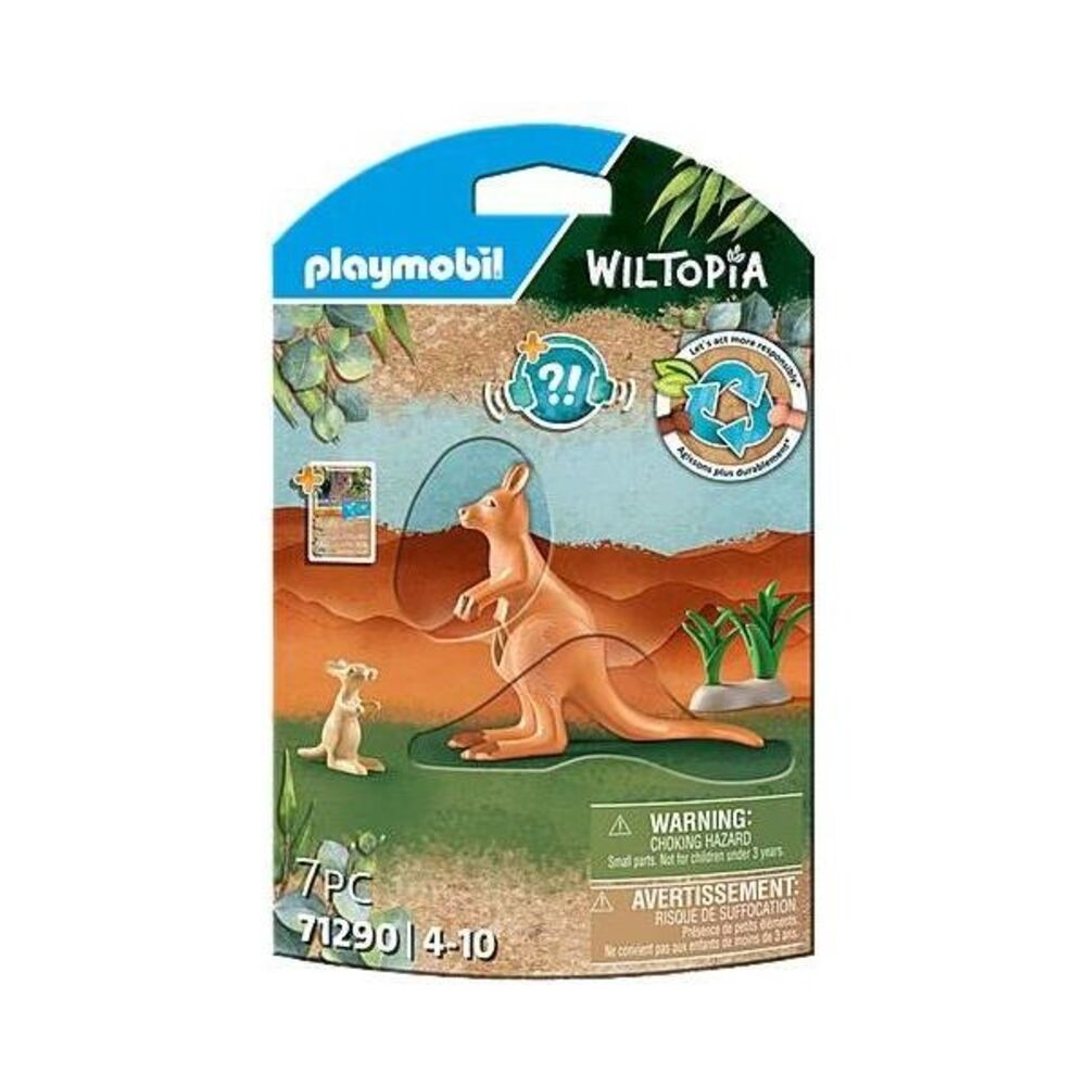 Känguru mit Jungtier