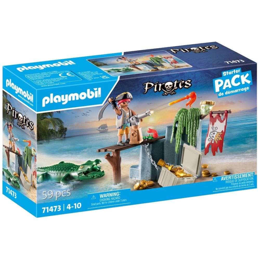 Pirat mit Alligator