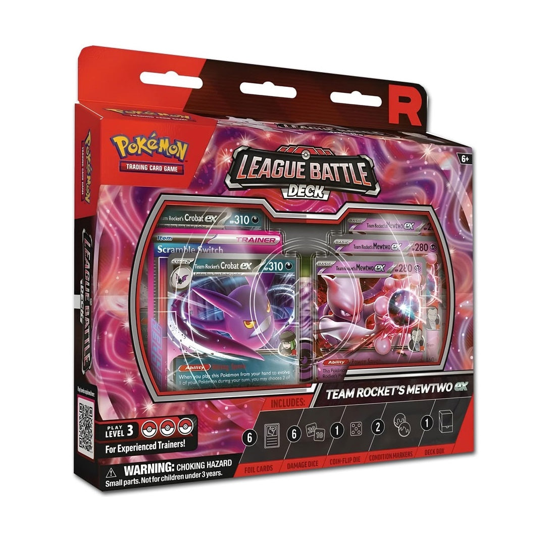 Team Rockets Mewtu ex League Battle Deck