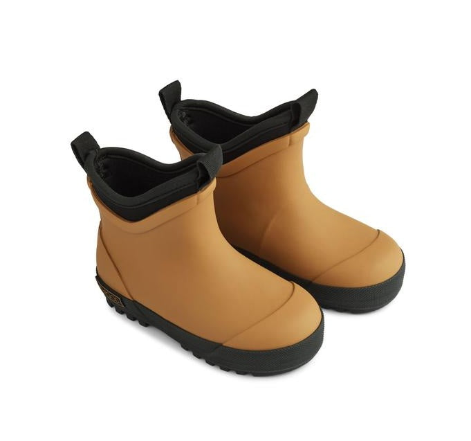 Ruby Hybrid Thermo Gummistiefel Caramel Black