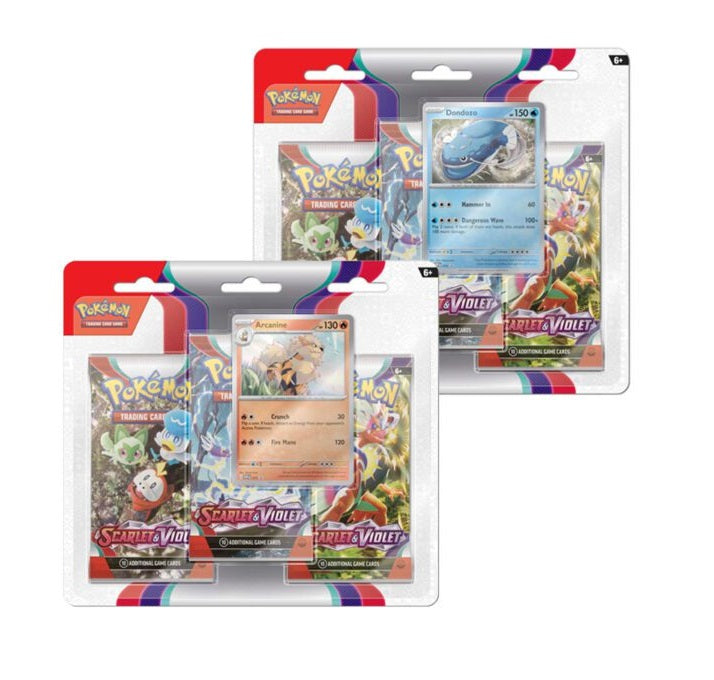 Scarlet & Violet - 3-Pack Blister Set
