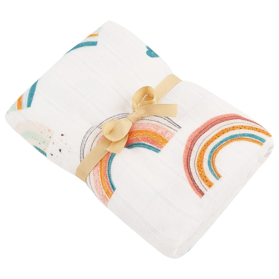 Bambus Muslin Regenbogen
