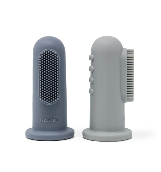 Lot de pailles en silicone Zoe, bleu multicolore