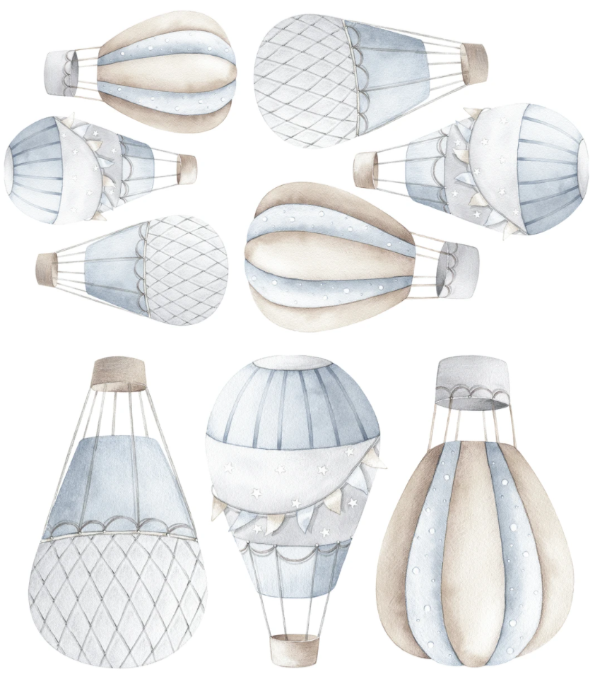 Lot de pailles en silicone Zoe, bleu multicolore