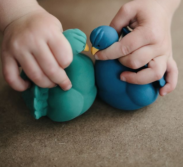 Badespielzeug Beissling Pfau Dunkelblau