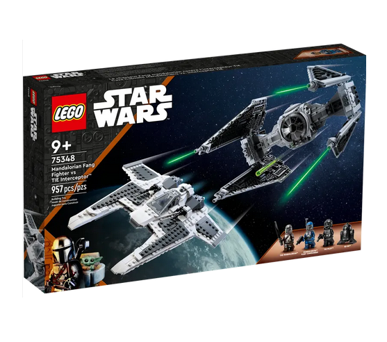Mandalorian Fang Fighter vs. TIE Interceptor