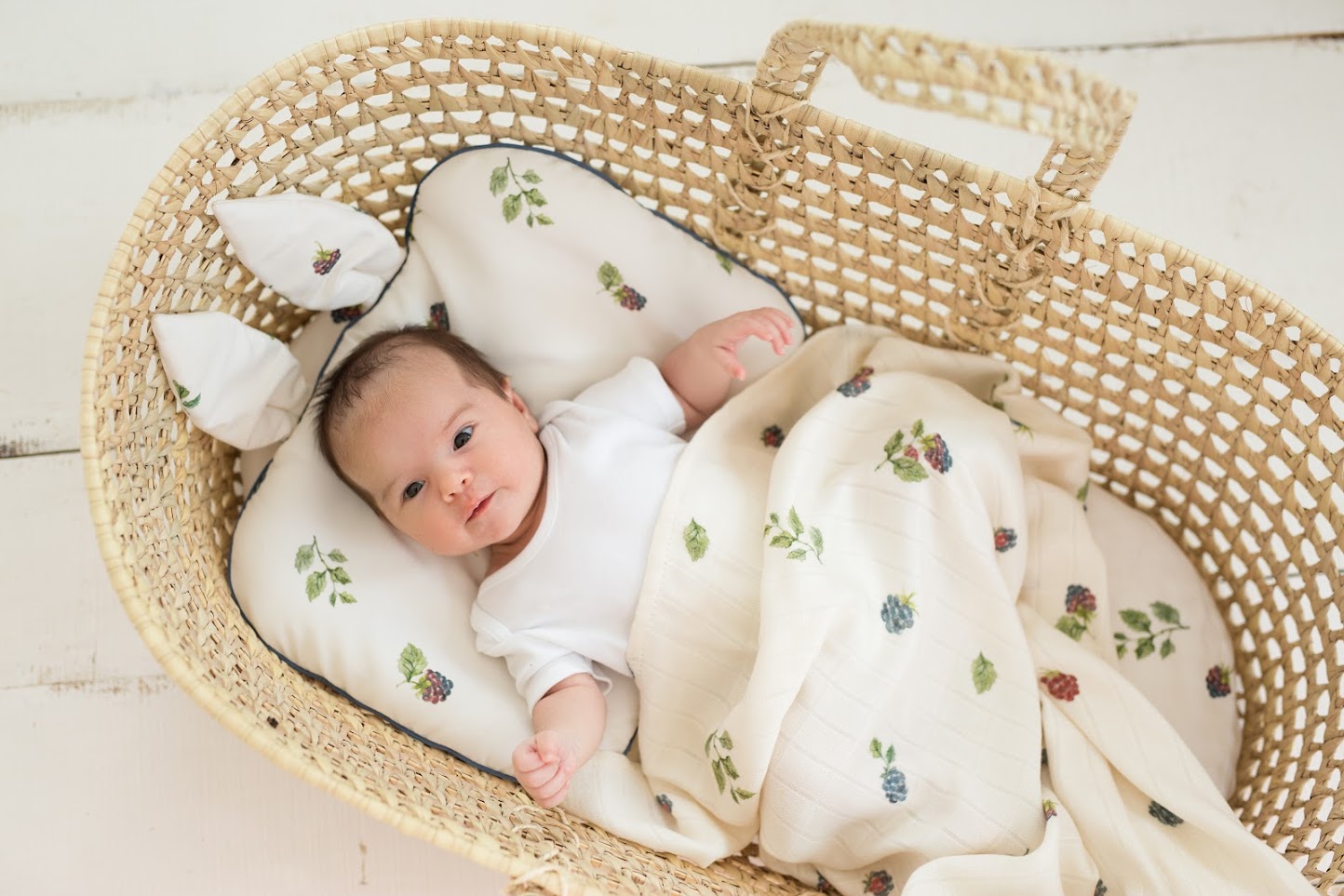 Bambus Muslin Blackberries