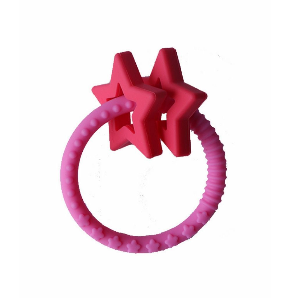 Lot de pailles en silicone Zoe, bleu multicolore