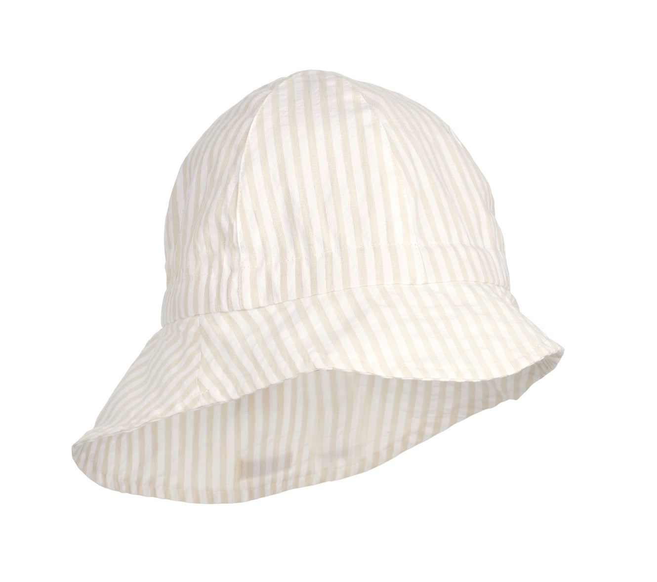 Sunneva Sun Hat Stripes Crisp White