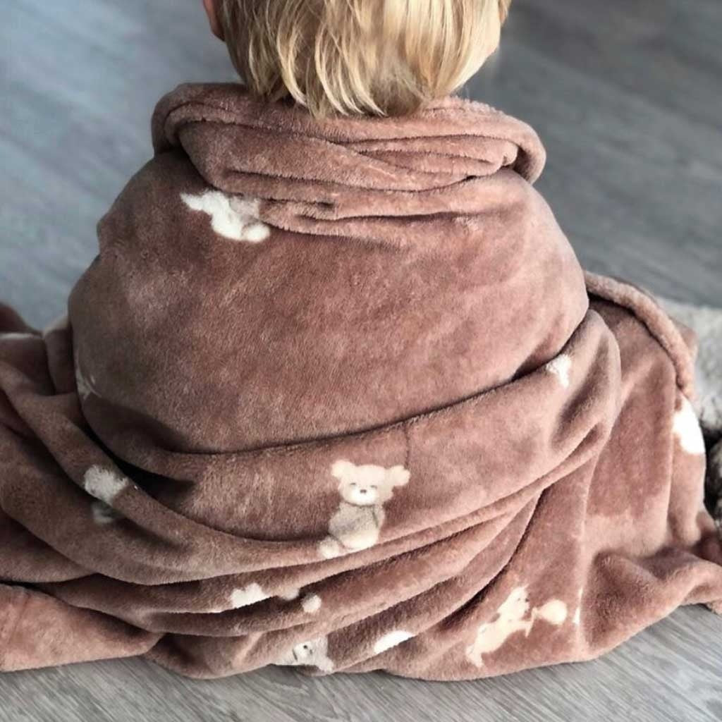 Micro Fleece Kuscheldecke Teddy