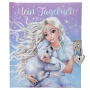 Tagebuch mit Schloss Iceworld