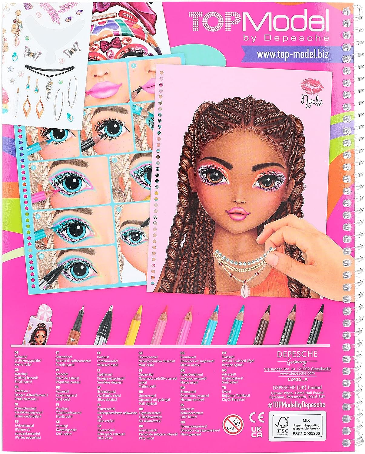 Create your Make-Up Malbuch